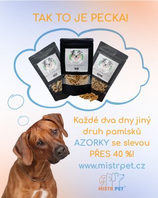 🌟 Tak to je pecka! 🌟 Pamlsky AZORKY jsou poctivé, zdravé a hlavně chutné dobroty, které si vaši chlupáči zamilují. Jsou...