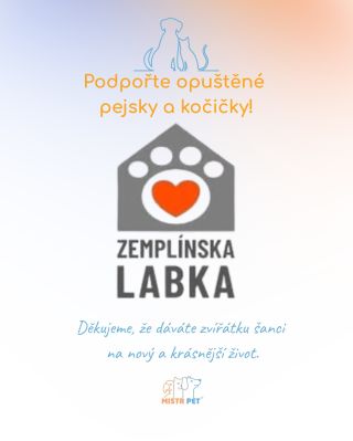 Pomozte s námi podpořit OZ Zemplínska labka v Trebišově — organizaci, která s láskou pečuje o opuštěné, nemocné či...